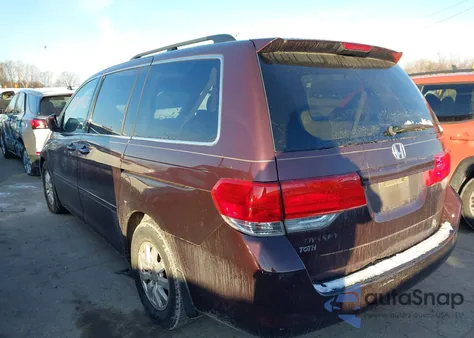 2009 Honda Odyssey Ex-L z USA, uszkodzony, nr VIN 5FNRL38759B006201